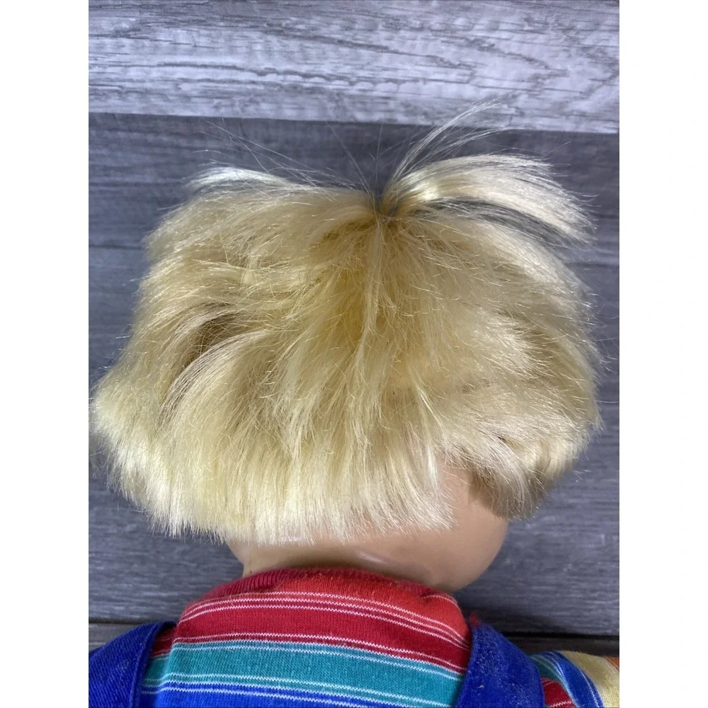 Playskool My Buddy Doll Vintage 1985 Large Blue Rainbow Good Retro Toy 22